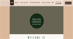 Desktop Screenshot of lehighgorgecampground.com
